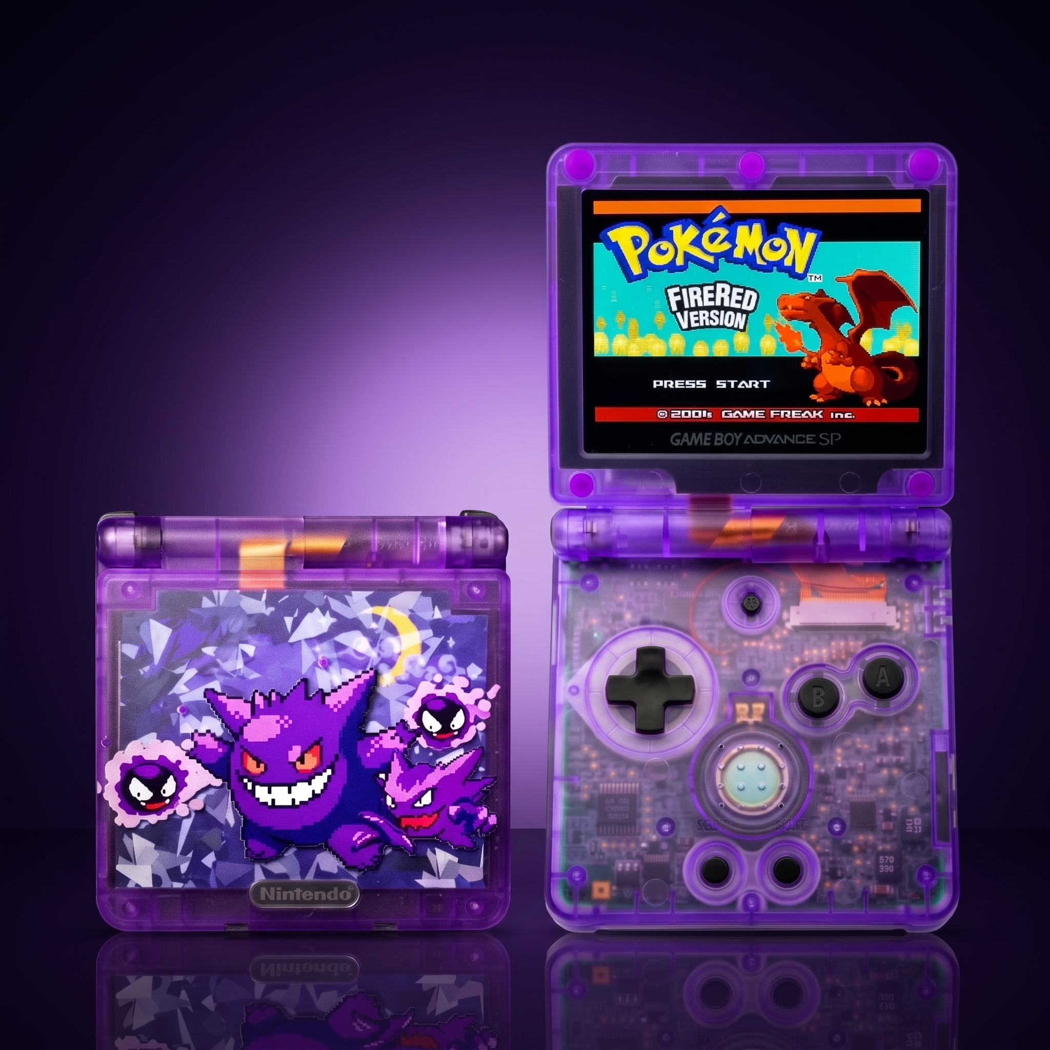 Game Boy Advance SP - Ghost Type