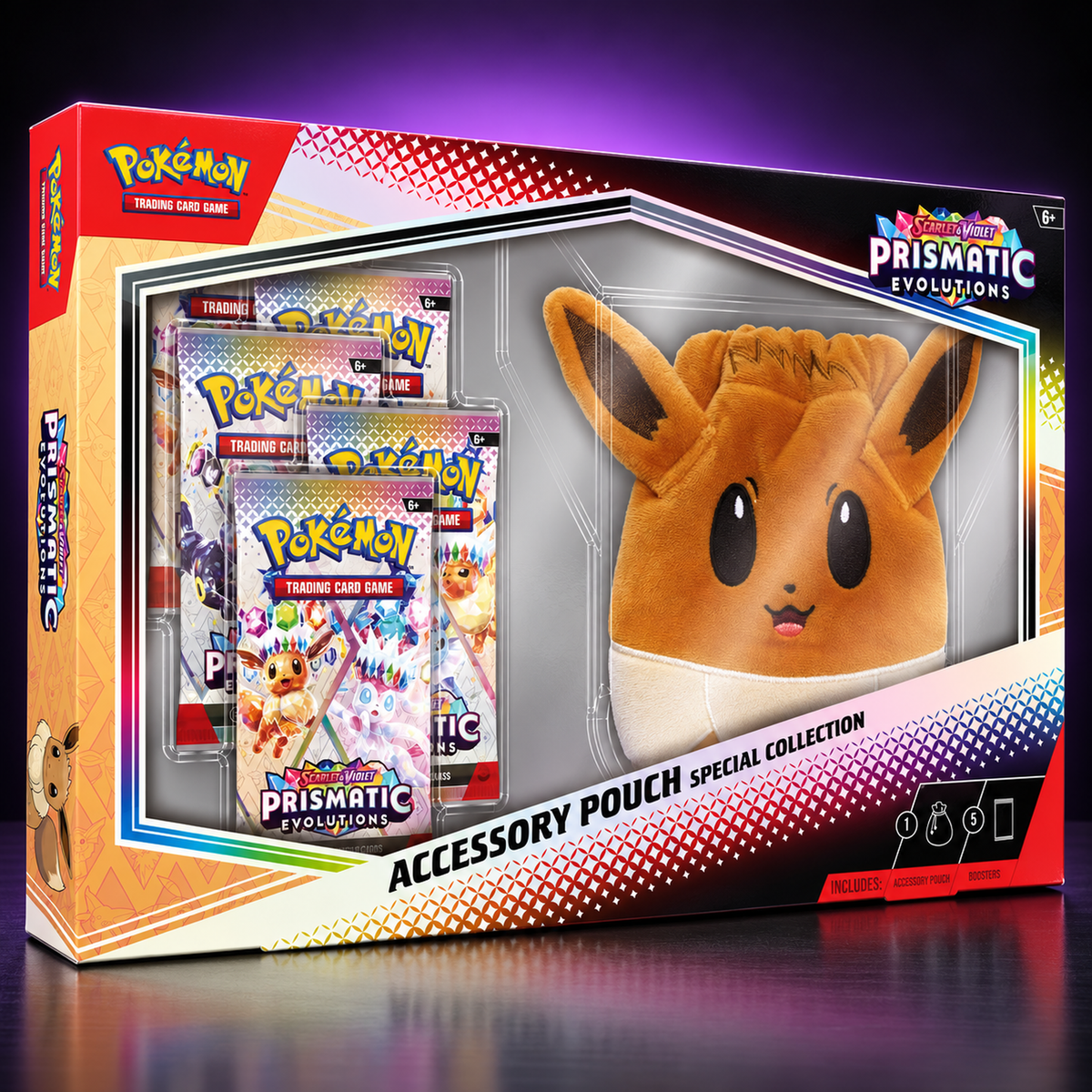 (EN) Prismatic Evolutions - Eevee Accessory Pouch Special Collection